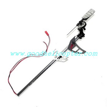 sh-8827 helicopter parts tail set (tail big boom + tail motor + tail motor deck + tail blade + tail decoration set + fixed set)